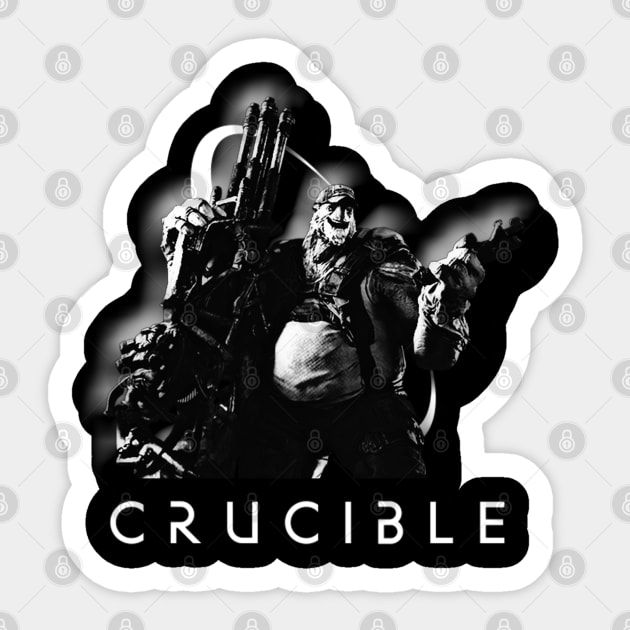 Crucible Game Earl Sticker by tortoiseman